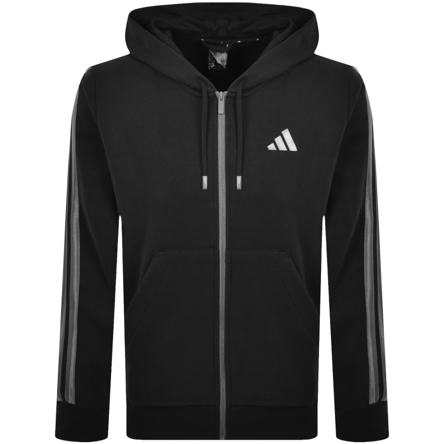 Adidas Sportswear Full Zip Hoodie Black Mainline Menswear Gb adidas-sportswear-full-zip-hoodie-black-mainline-menswear-gb